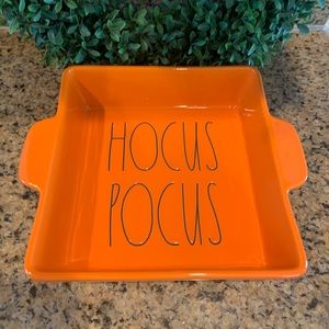 Rae Dunn Hocus Pocus Orange Dish